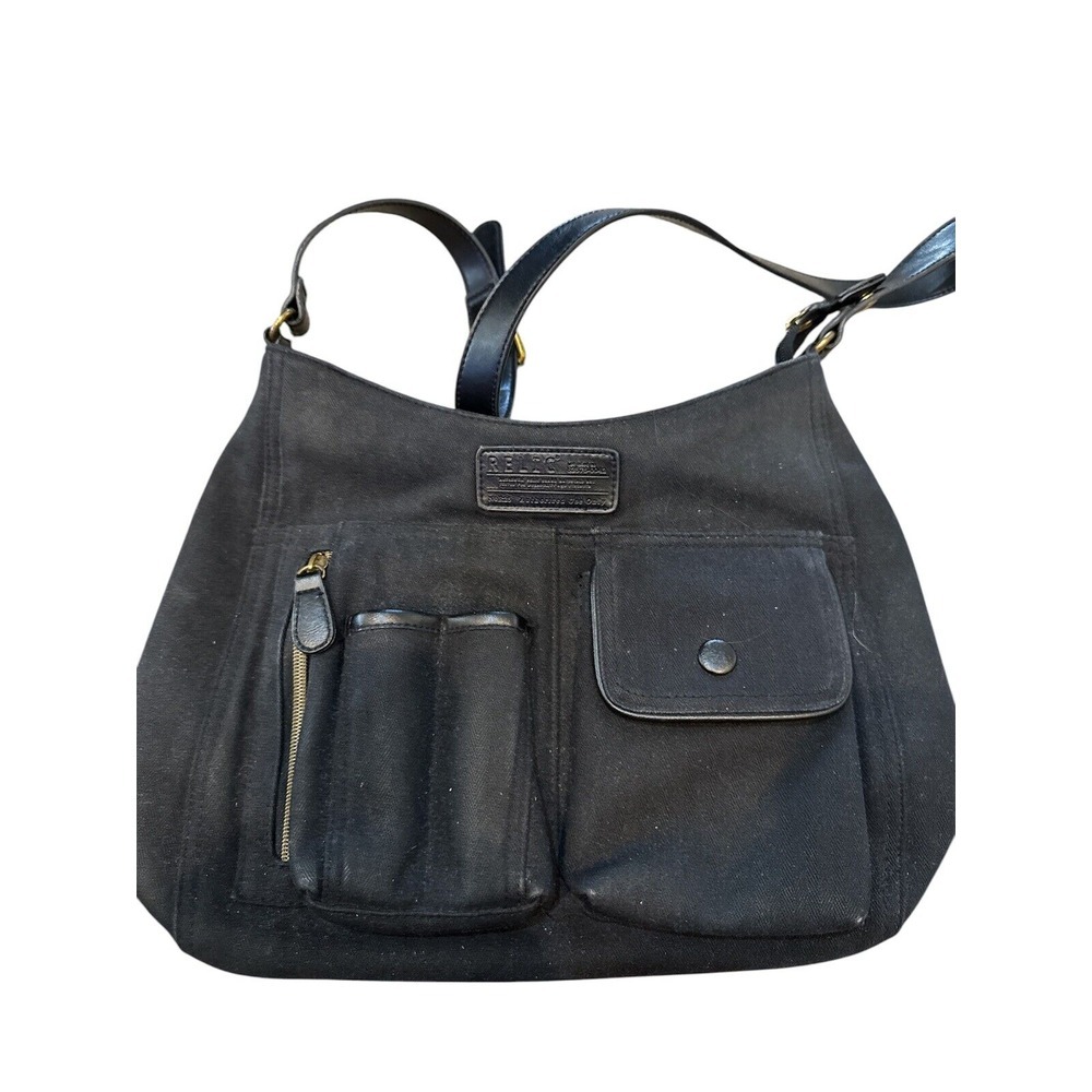 Relic Canvas Black Purse Bag‎ Tote